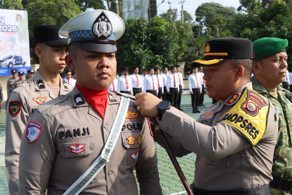 Lengkapi Kendaraan, Polres Bengkulu Utara Gelar Operasi Patuh Nala 2026
