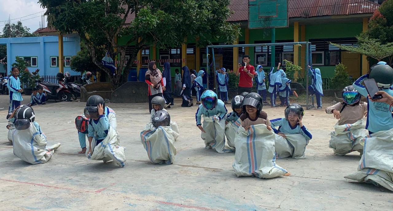 Meriahkan HUT RI Ke-78, SD IT Darul Fikri Gelar Rangkaian Lomba Seru