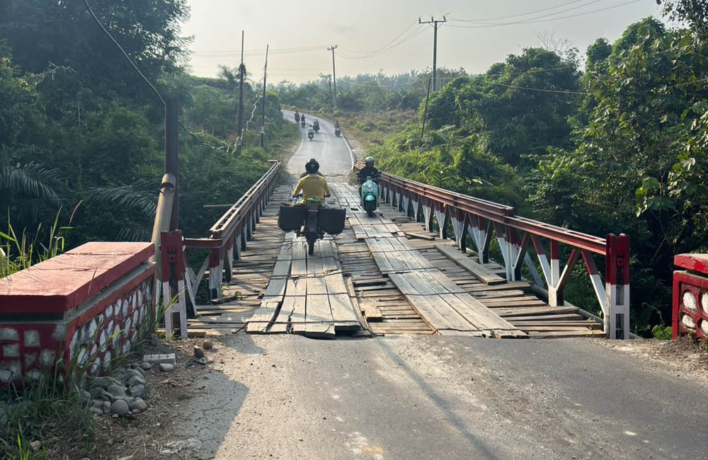 Camat Berharap TA 2027 Muncul Anggaran Jembatan Mumbang dari Pemprov