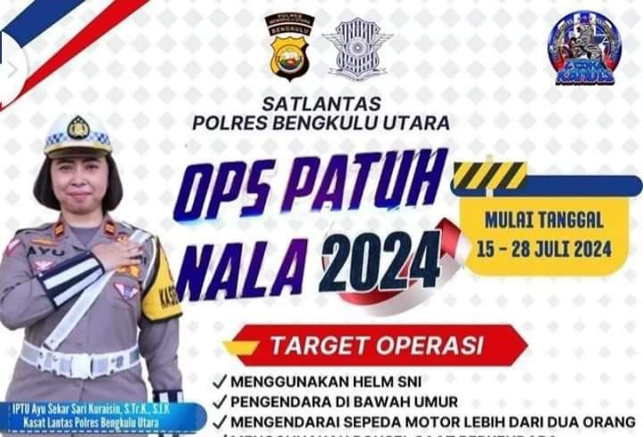 Awas Razia Kendaraan, Ini 12 Target Sasaran Satlantas Polres Bengkulu Utara 