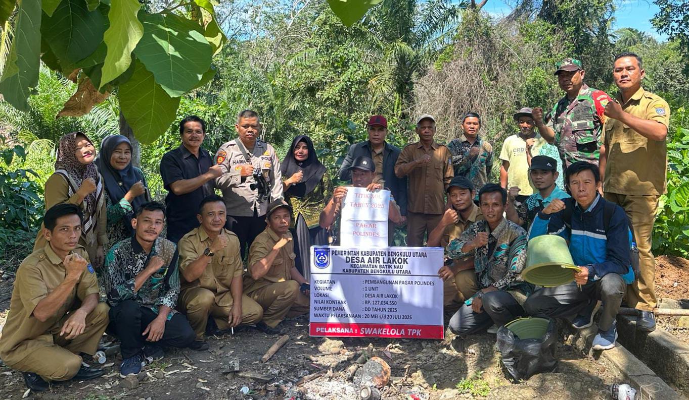 Pemdes Air Lakok Sukses Salurkan BLT DD dan Realisasi Titik Nol