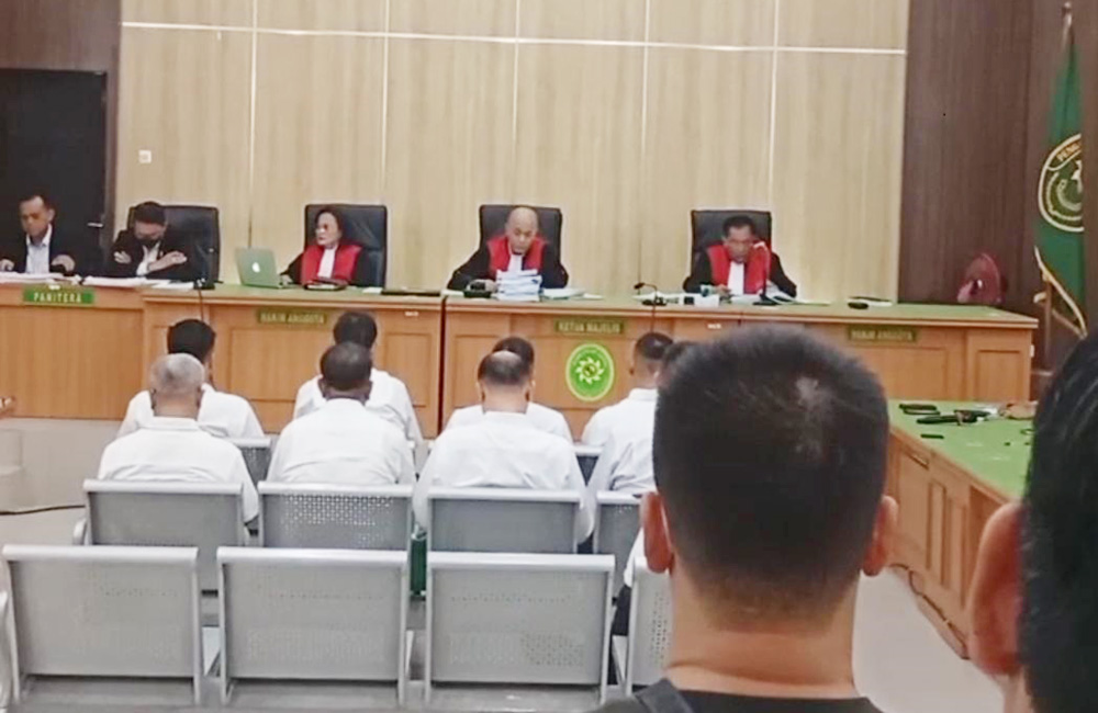 12 Terdakwa Tambang Batu Bara PT. RSM Divonis Bersalah