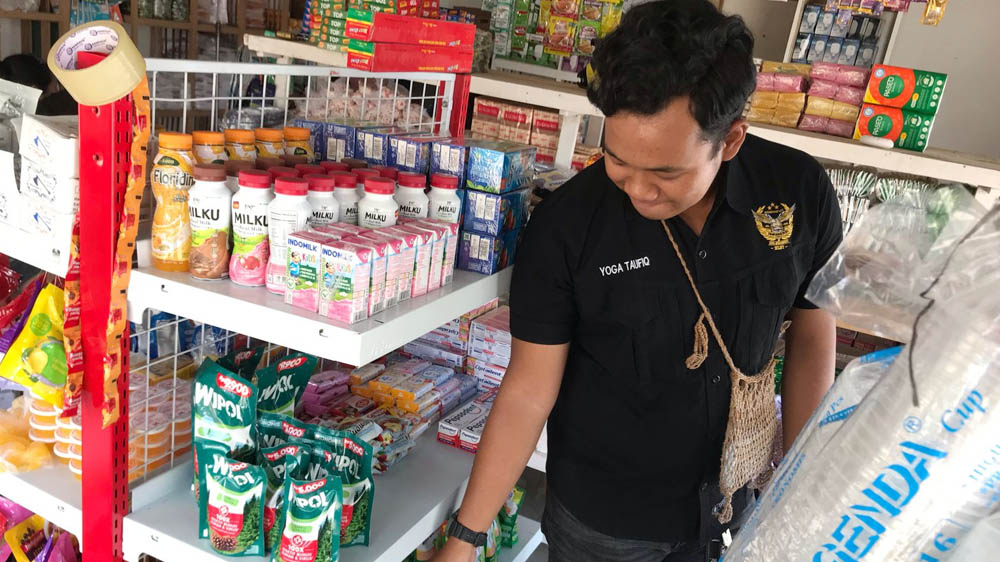 Satgas Pangan Polres Lebong Monitoring Harga Pangan