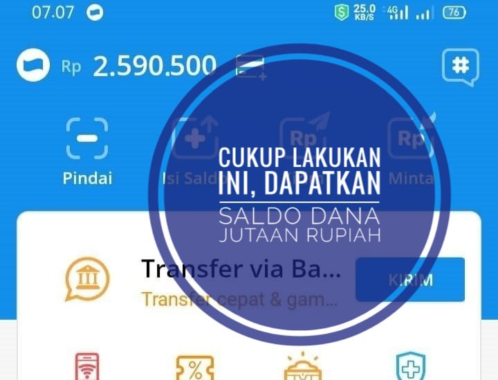 Cukup Lakukan ini, Dapatkan Langsung Saldo Dana Jutaan Rupiah