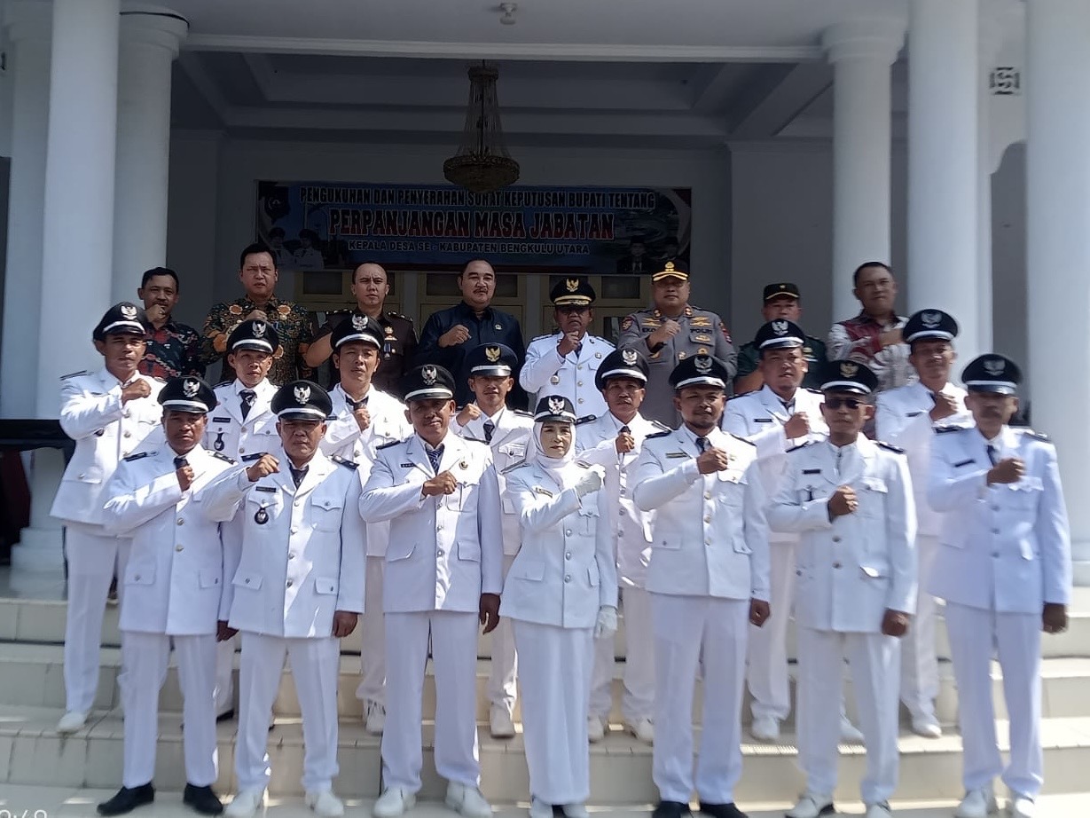 Resmi Dikukuhkan, Wabup BU : Saya Berharap Kepala Desa Bekerja Optimal Layani Masyarakat