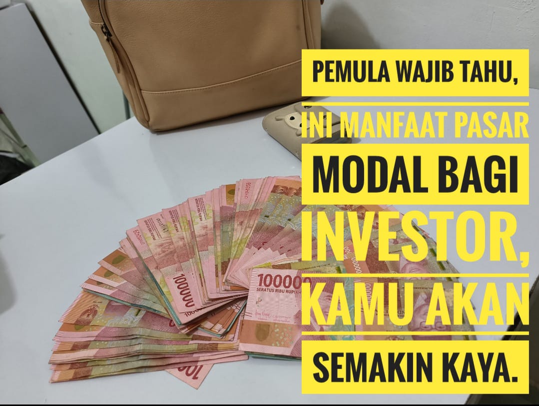 Pemula Wajib Tahu, Ini Manfaat Pasar Modal Bagi Investor, Kamu Akan Semakin Kaya