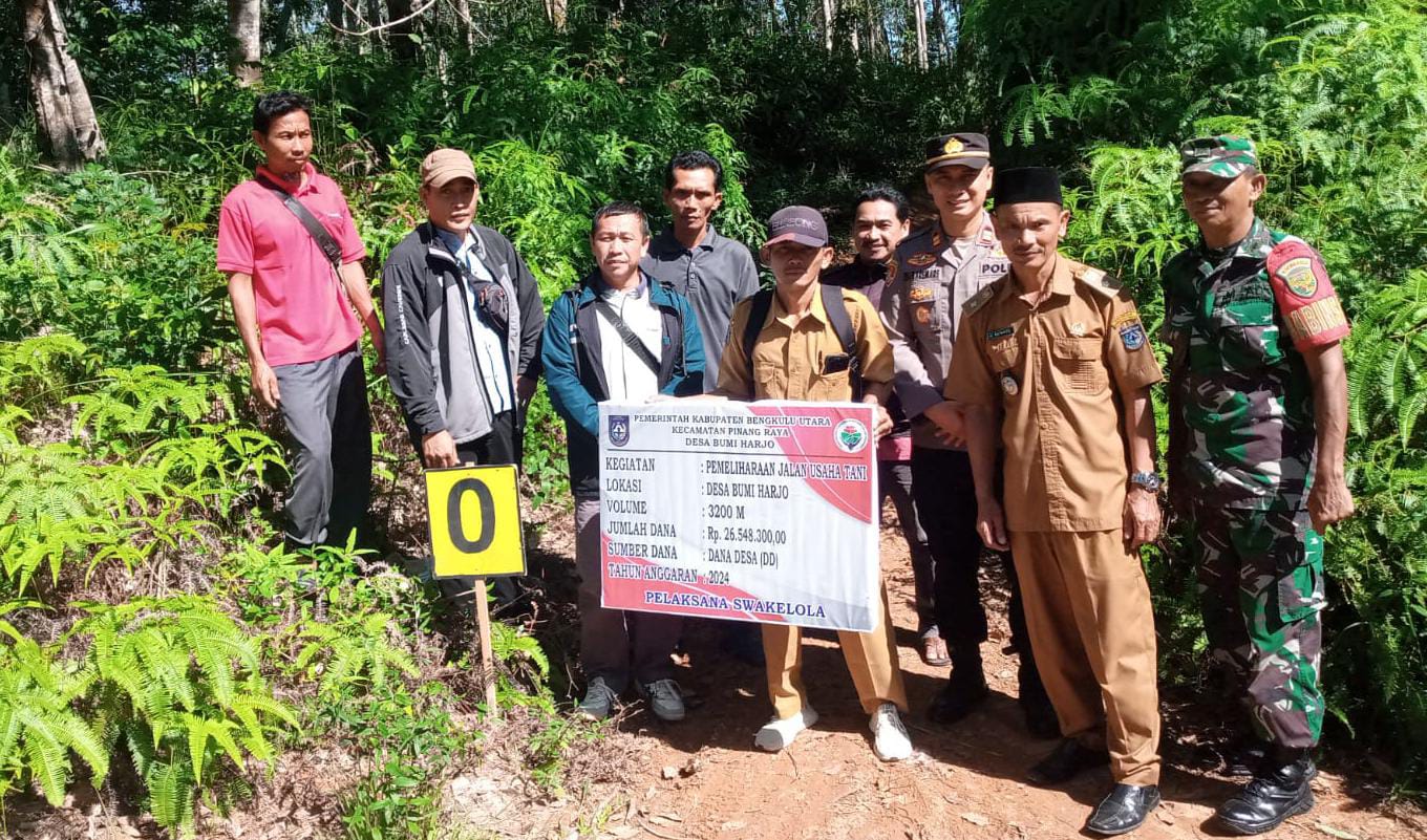 Pemdes Bumi Harjo Salurkan BLT-DD dan Laksanakan Titik Nol Pembangunan Fisik TA 2024