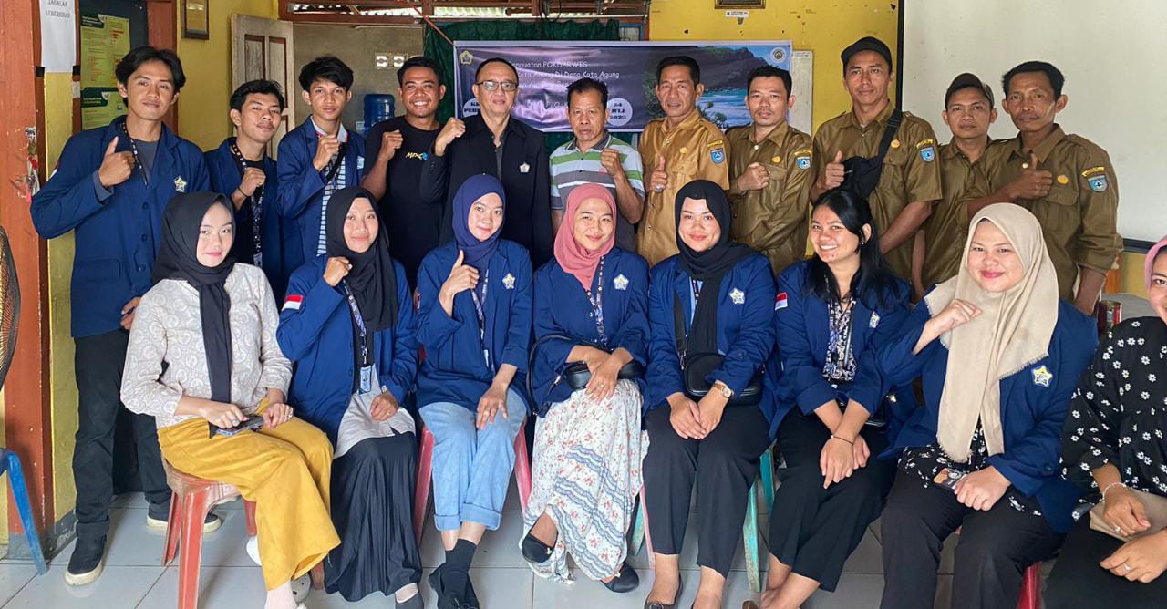 Menuju Pengembangan Desa Wisata, Mahasiswa UNIB Laksanakan Penyuluhan Pokdarwis di Kota Agung