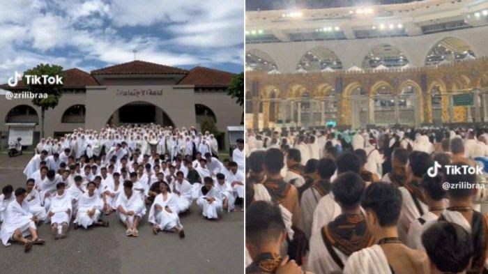 Viral, Siswa SMA Study Tour ke Makkah untuk Umrah