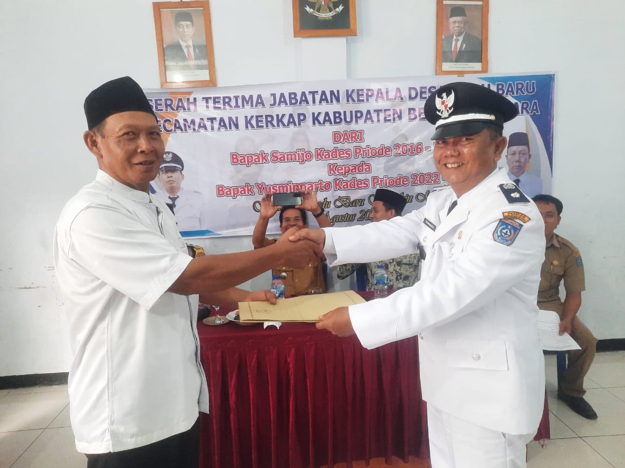 Yusminarto, Siap Membangun dan Majukan Desa Kedu Baru 