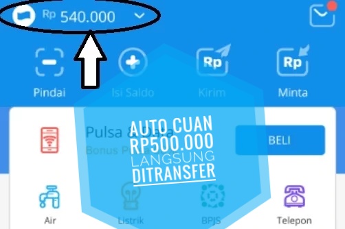 Cuan Terus, Begini Cara Benar Dapatkan Uang Rp500 Ribu Gratis Setiap Hari