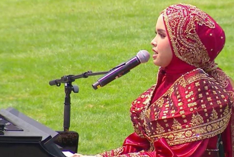 Putri Ariani Bawa Lagu Rungkad di Istana Negara, Para Menteri Kabinet Jokowi Ikut Bergoyang