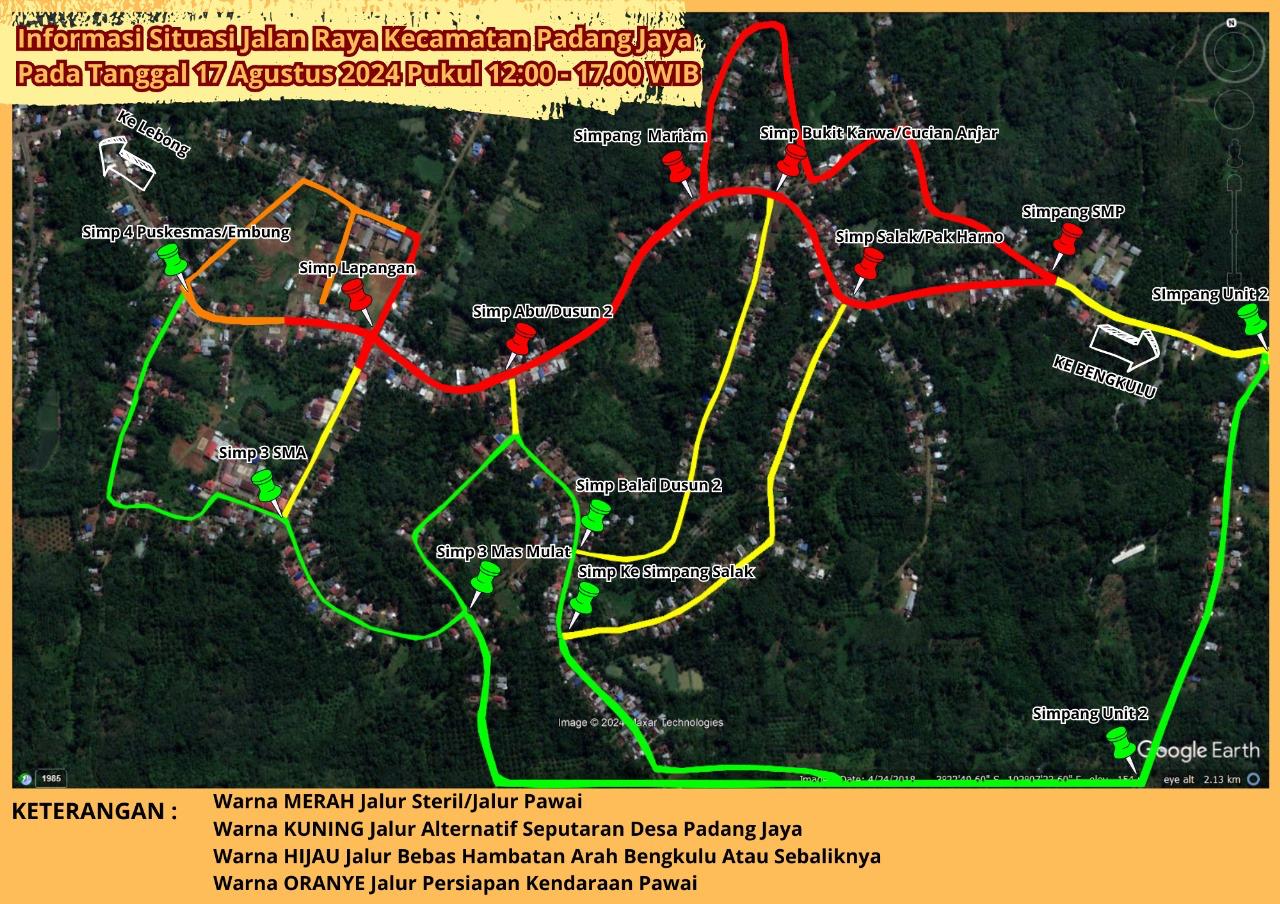 Jelang Pawai Budaya, Polisi Akan Lakukan Rekayasa Lalu Lintas Jalan di Padang Jaya 