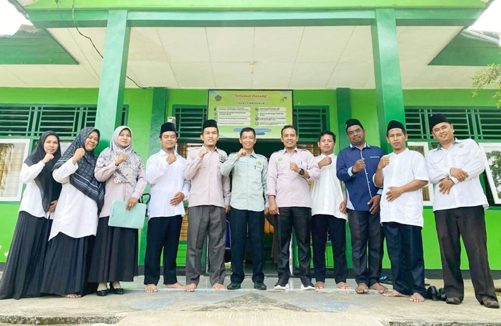 Kinerja KUA Diawasi Ketat, Kemenag Mukomuko Turun Langsung