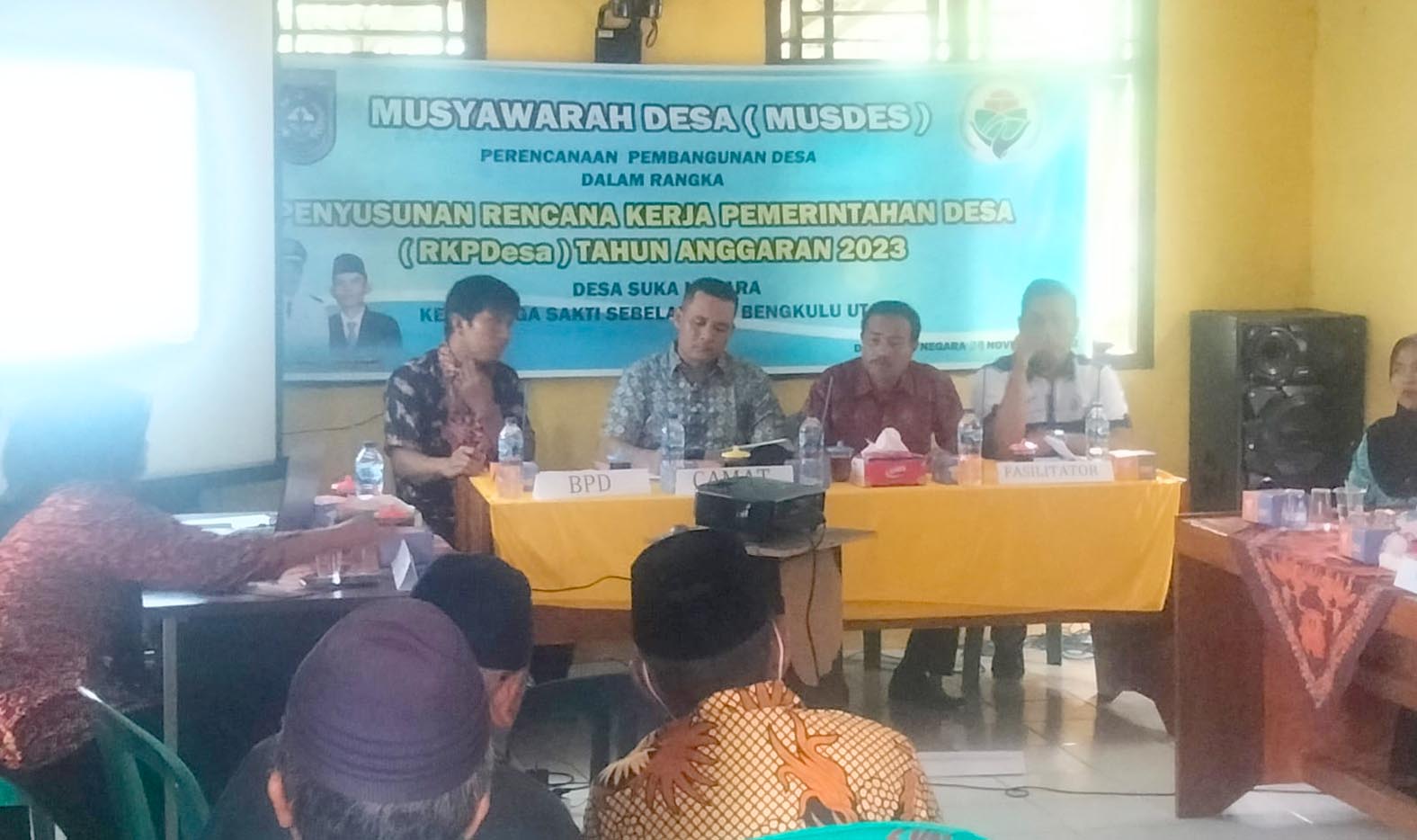 RKPDes dan Musrenbangdes, Desa Suka Negara Fokus Pulihkan Ekonomi Warga