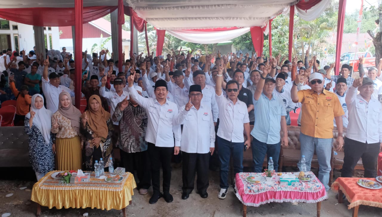 Tatap Muka dengan Warga Sumber Rejo, Arie-Sumarno Janji Akan Hantarkan Bengkulu Utara Maju Hebat dan Bahagia