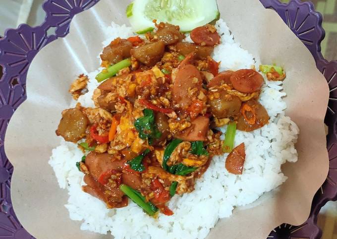 Resep Nasi Gila, Sajian Lezat dan Praktis untuk Penggemar Makanan Pedas