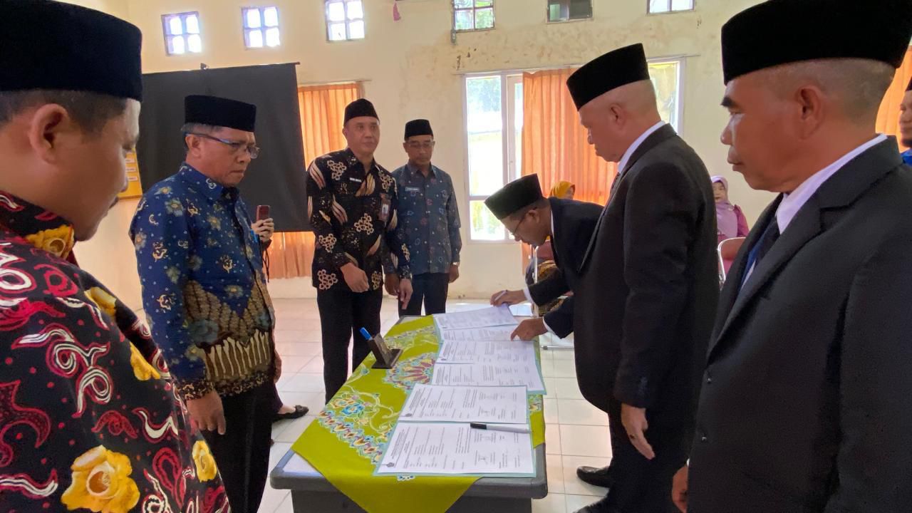 Kemenag Bengkulu Utara Lantik 3 Kepala KUA, Ini Dia Daftarnya