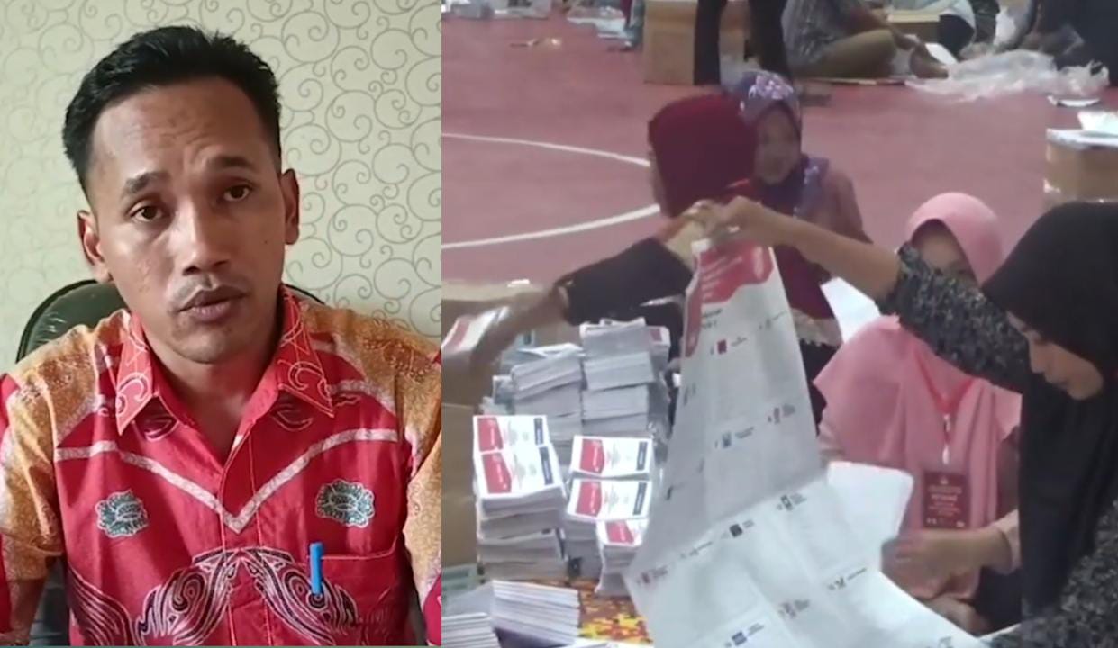 Waduh! KPU Bengkulu Utara Temukan Ratusan Surat Suara Rusak, Begini Penjelasan Ketua