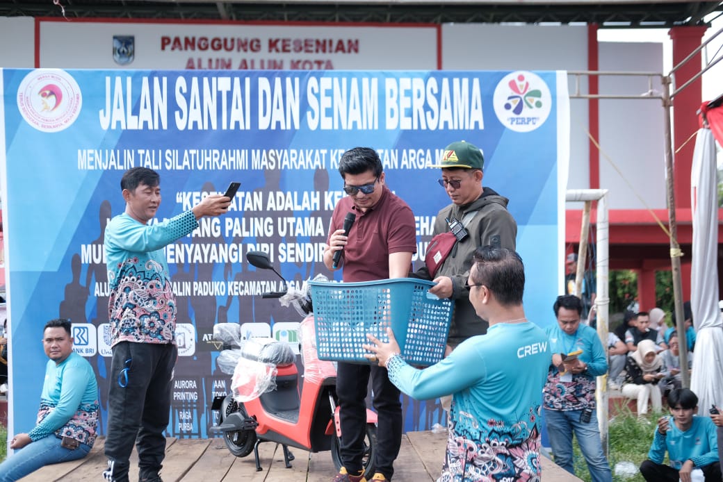 Ikut Senam Sehat, ASA Disambut Hangat Anak Muda Kreatif Bengkulu Utara