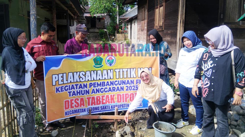 Realisasi Dana Desa 2025, Pemdes Tabeak Dipoa Gelar Titik Nol Pembangunan