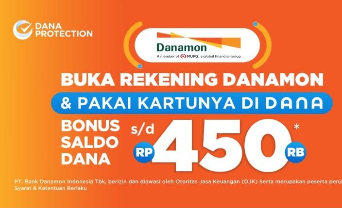 Promo 31 Agustus 2023, Hanya Buka Tabungan Danamon Dapat Saldo Cuma-cuma Rp450 Ribu