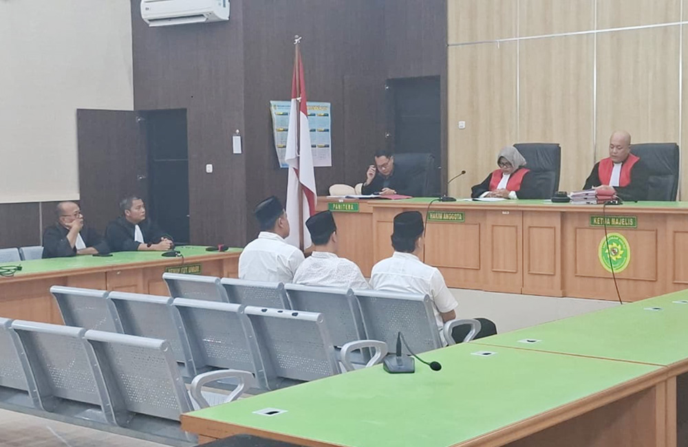 3 Eks Pegawai Bank Bengkulu Divonis Bersalah
