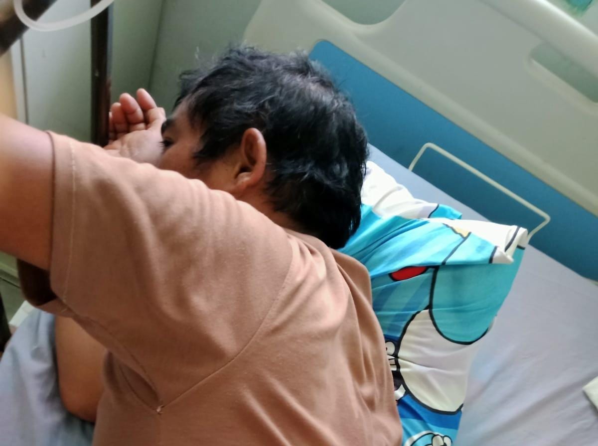 Tak Punya Biaya, Warga Desa Marga Sakti Terbaring Lemas di Rumah Sakit Arga Makmur