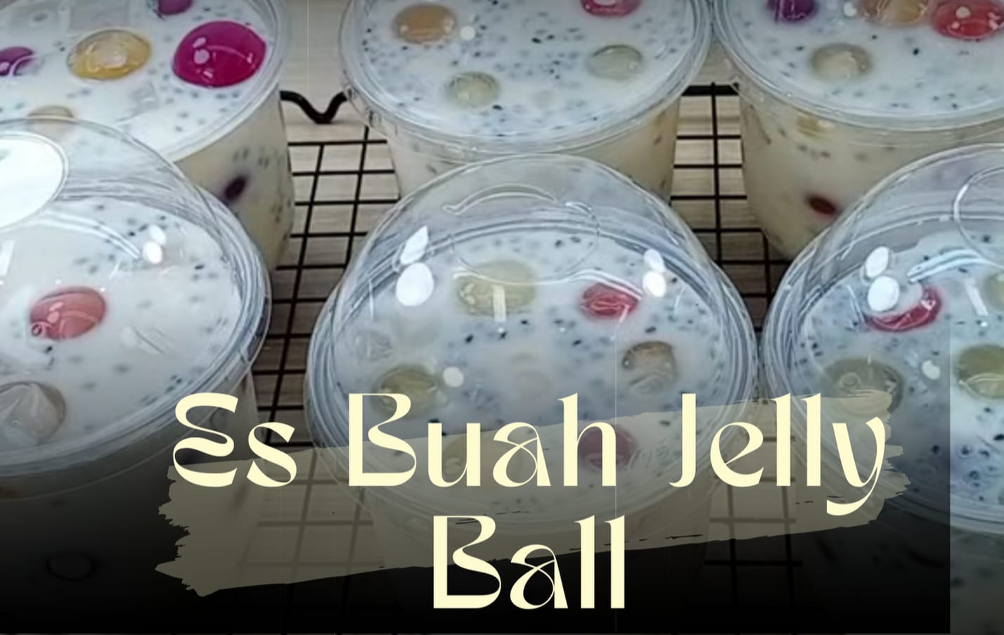 Lagi Viral! Es Buah Jelly Ball Minuman Segar Selama Ramadhan 2024, 