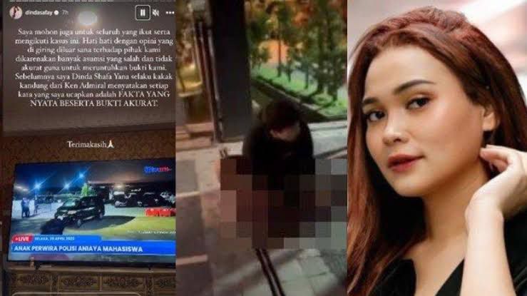 Korban Penganiayaan Anak AKBP Achiruddin Ternyata Adik Kandung Selebgram Dinda Safay