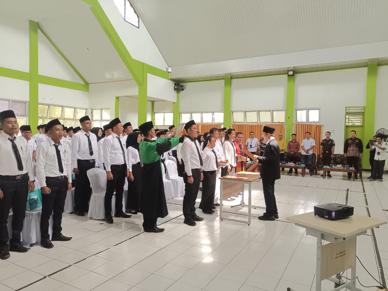 95 Orang Anggota PPK di Kabupaten Bengkulu Utara Dilantik