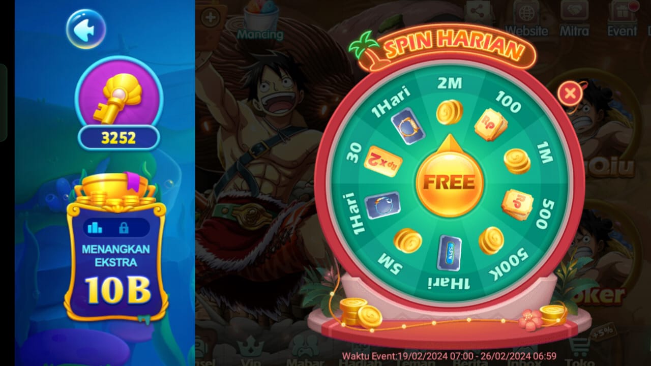 Modal Sedekah 2M, Mainkan Game Higgs Domino Sekarang Auto Superwin