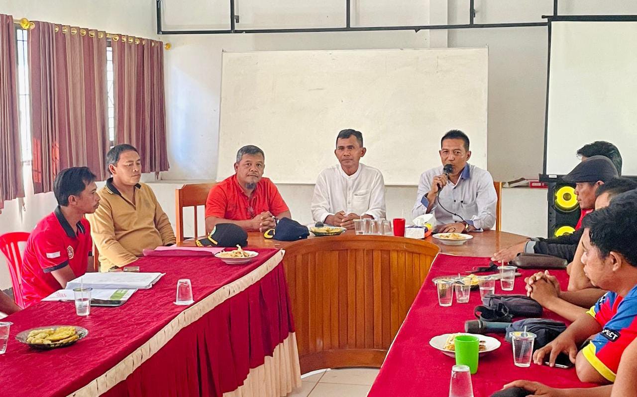 Gelar Lomba HUT RI, Kapolsek Warning Panitia Tidak Membuat Keributan Saat Pertandingan 