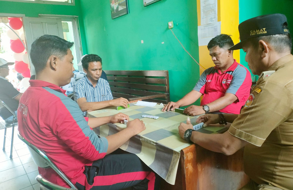 Meriahkan HUT RI, Dinas Pertanian Mukomuko Gelar Lomba Domino