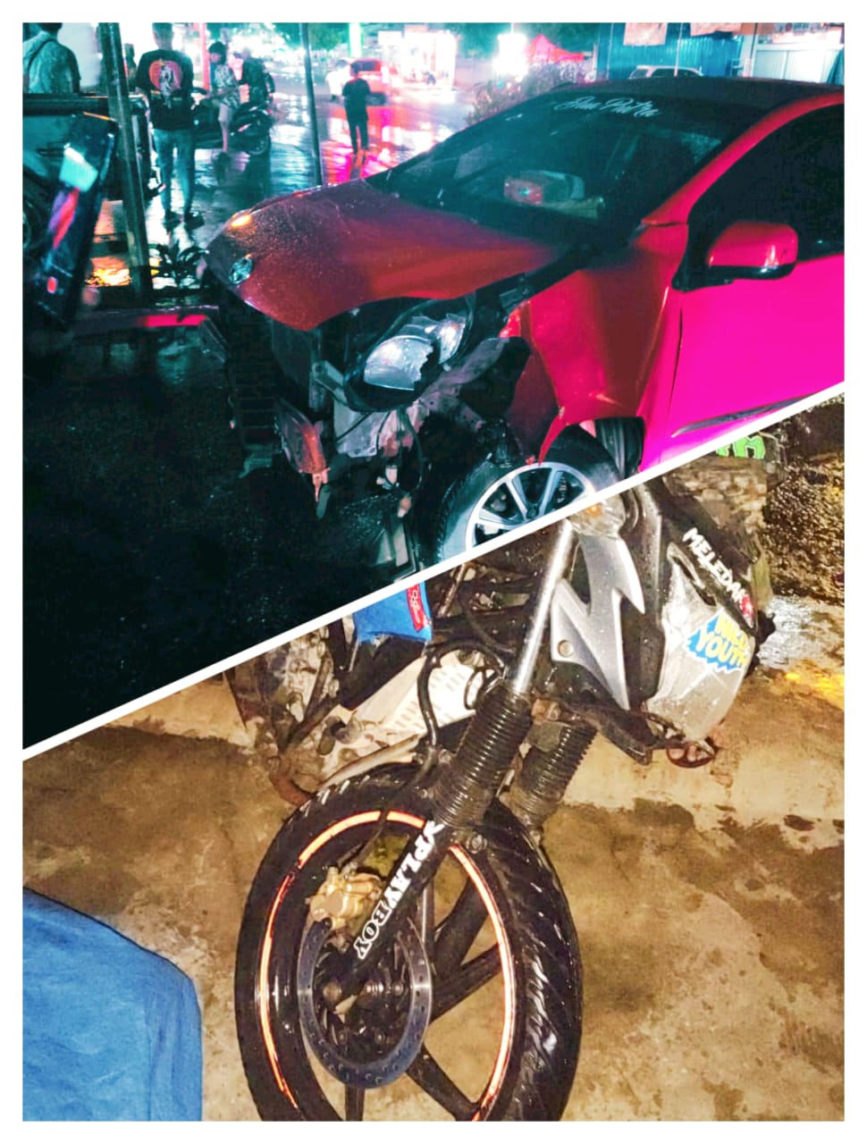 Satu Malam, 2 Kecelakaan Berdarah Terjadi di Simpang Dwiguna