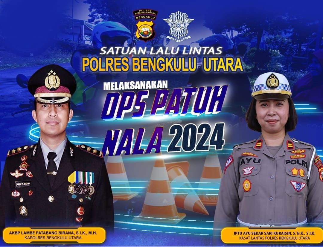 Siap-siap! Polres Bengkulu Utara Akan Gelar Operasi Patuh Nala 2024, Ini Jadwal dan Sasarannya