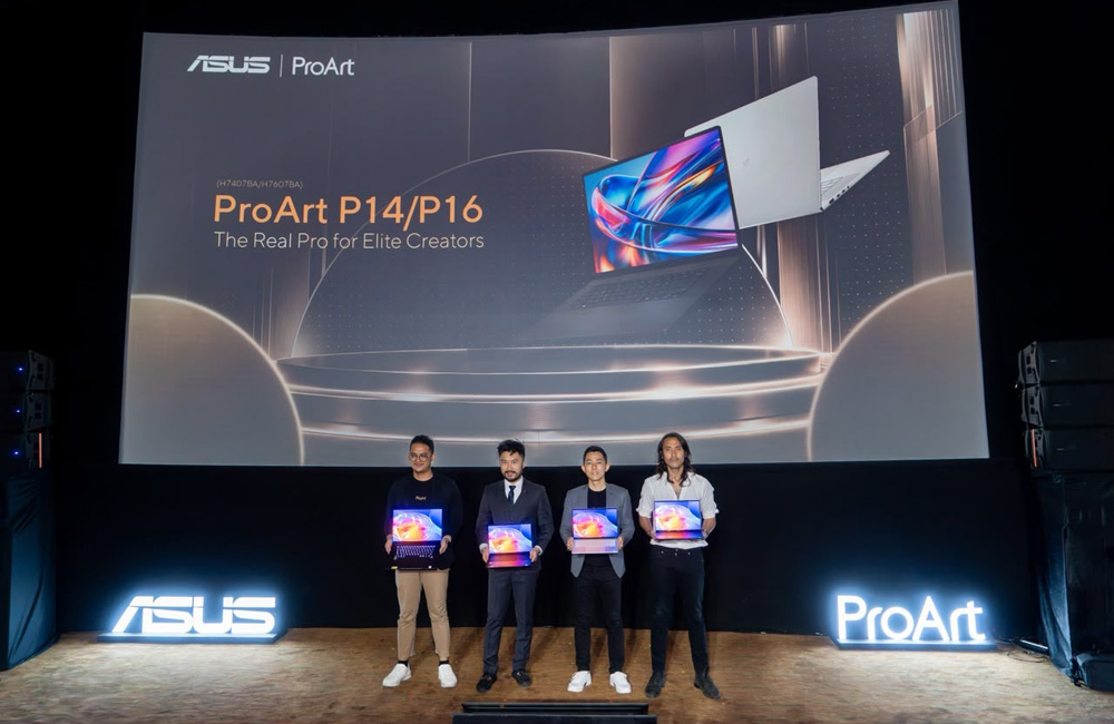 Laptop Kreator Profesional, ASUS ProArt P14 dan P16 Pertama Hadir di Indonesia