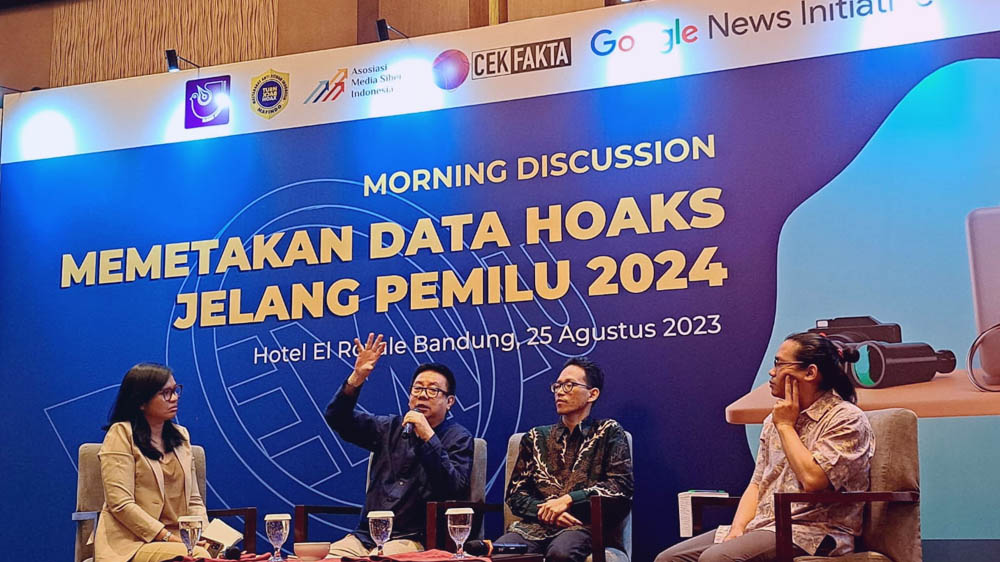 Kick Off Diskusi Bulanan Cekfakta, Petakan Data Hoaks Jelang Pemilu 2024 