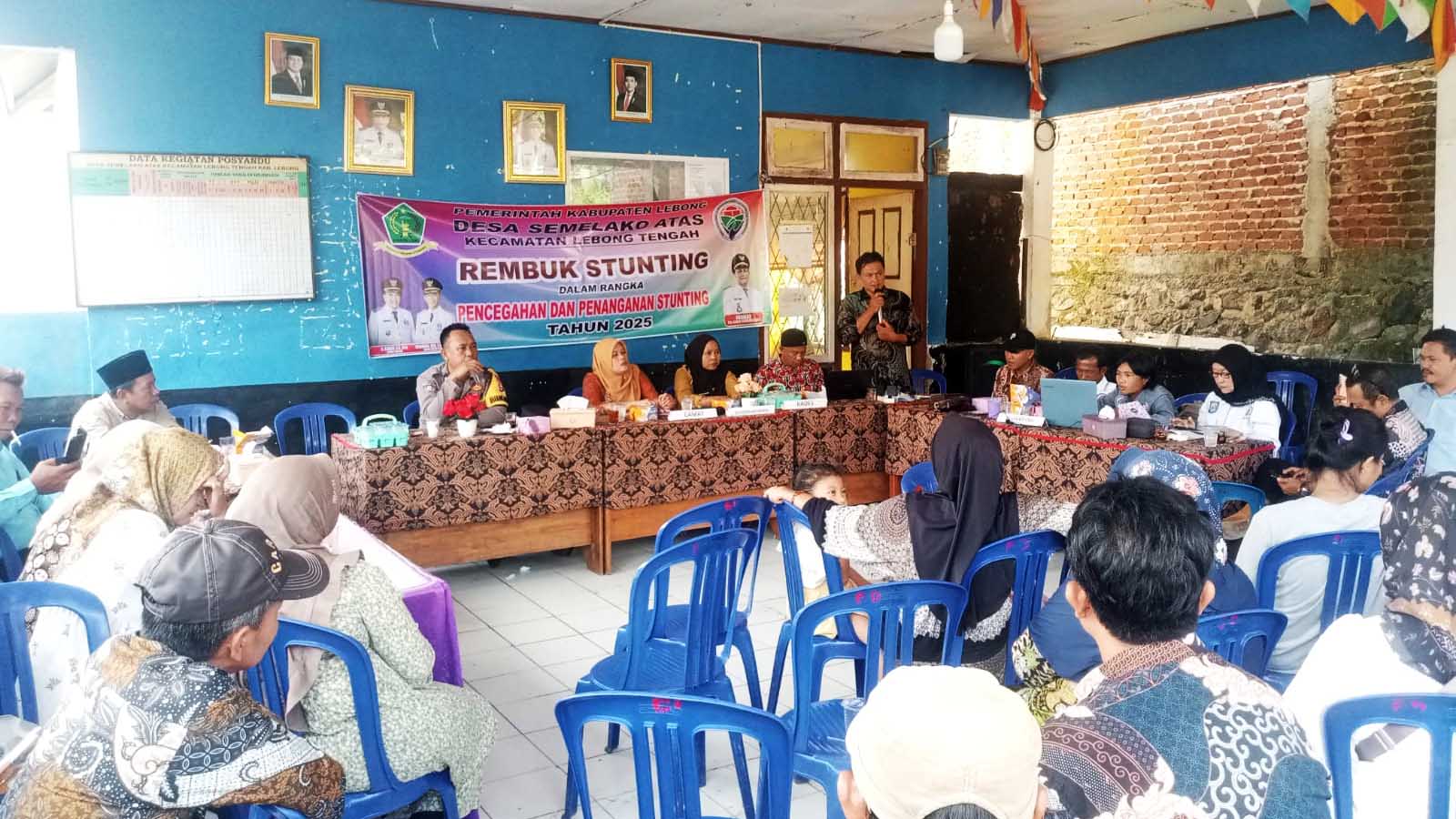 Gelar Rembuk Stunting, Pemdes Semelako Atas Targetkan Peningkatan Kualitas Kesehatan Anak
