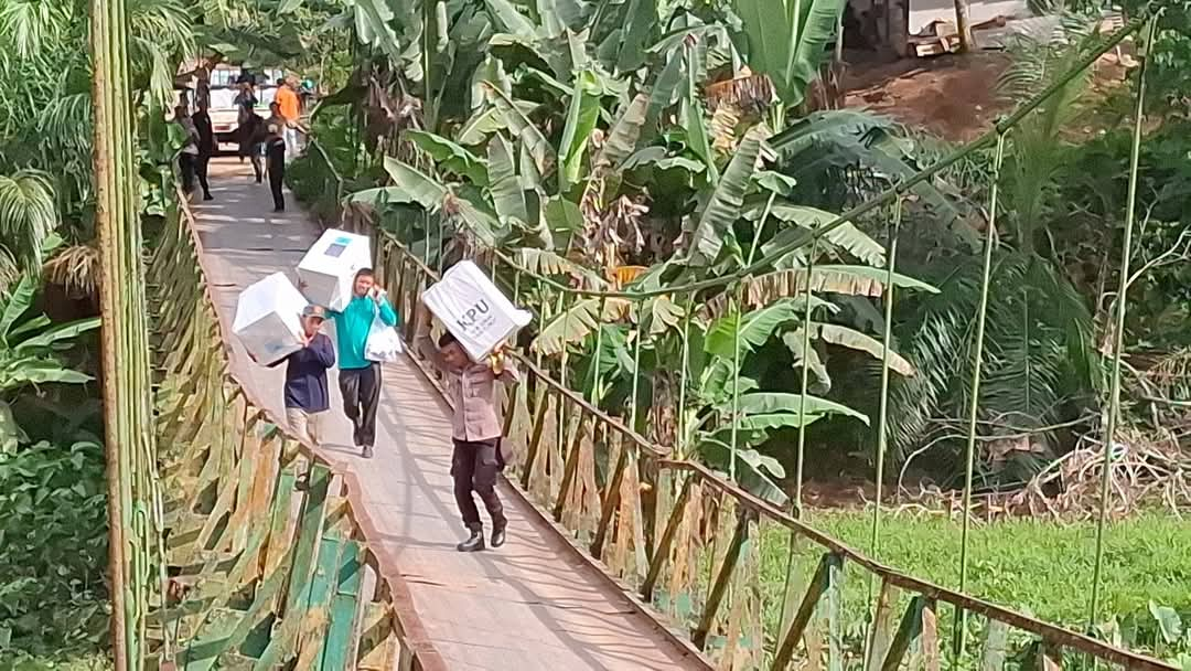 Logistik di 2 TPS Sulit Kecamatan Ulok Kupai Sudah Berada di PPS, Ketua PPK: Alhamdulillah, Tidak Ada Kendala 