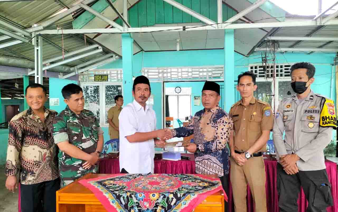 Sertijab Kades Banyumas Lama, Indra Nadi Niatkan Membangun Desa