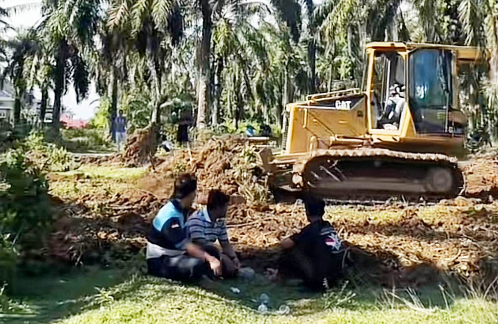 Pemdes Kota Bani dan Karang Taruna Bangun Sirkuit Trail 'Maro Lak'