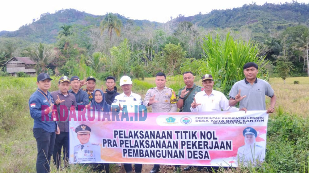 Pemdes Kota Baru Santan Realisasikan DD 2025, Bangun JUT dan Jalan Lingkungan
