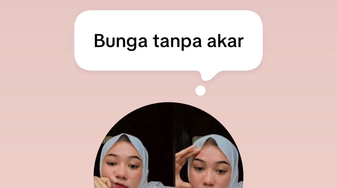 Bunga Tanpa Akar, Ini Arti Story Fauzana di TikTok