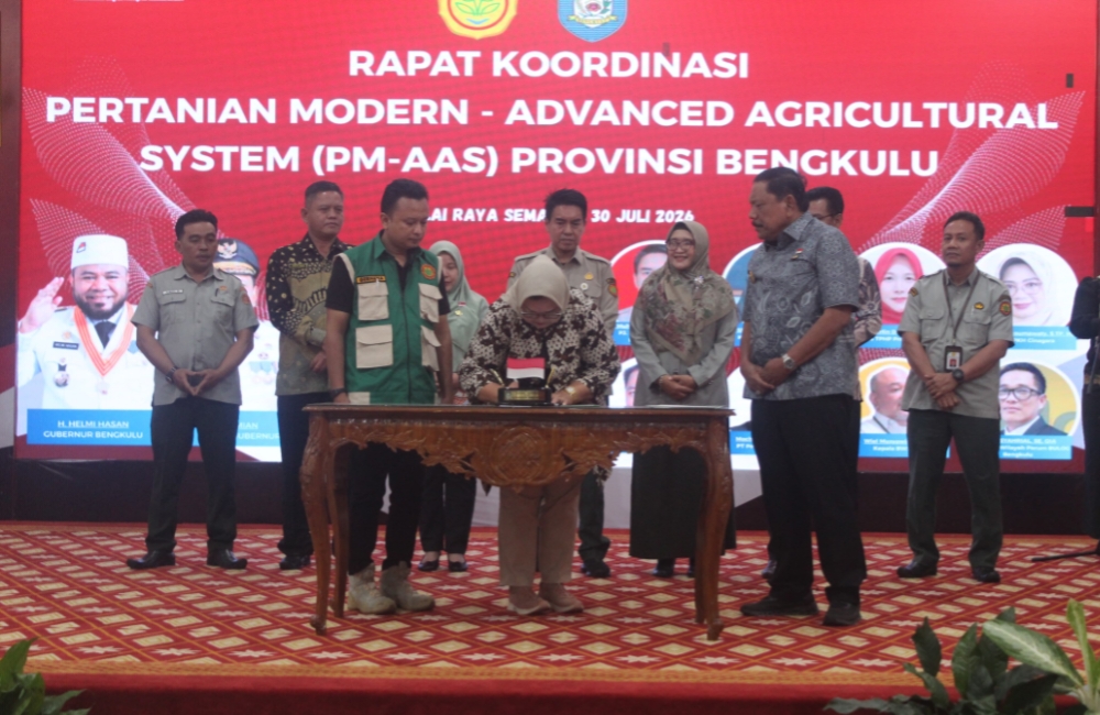 Dukung Pertanian Modern, BWS Sumatera VII Diminta Pastikan Ketersediaan Irigasi