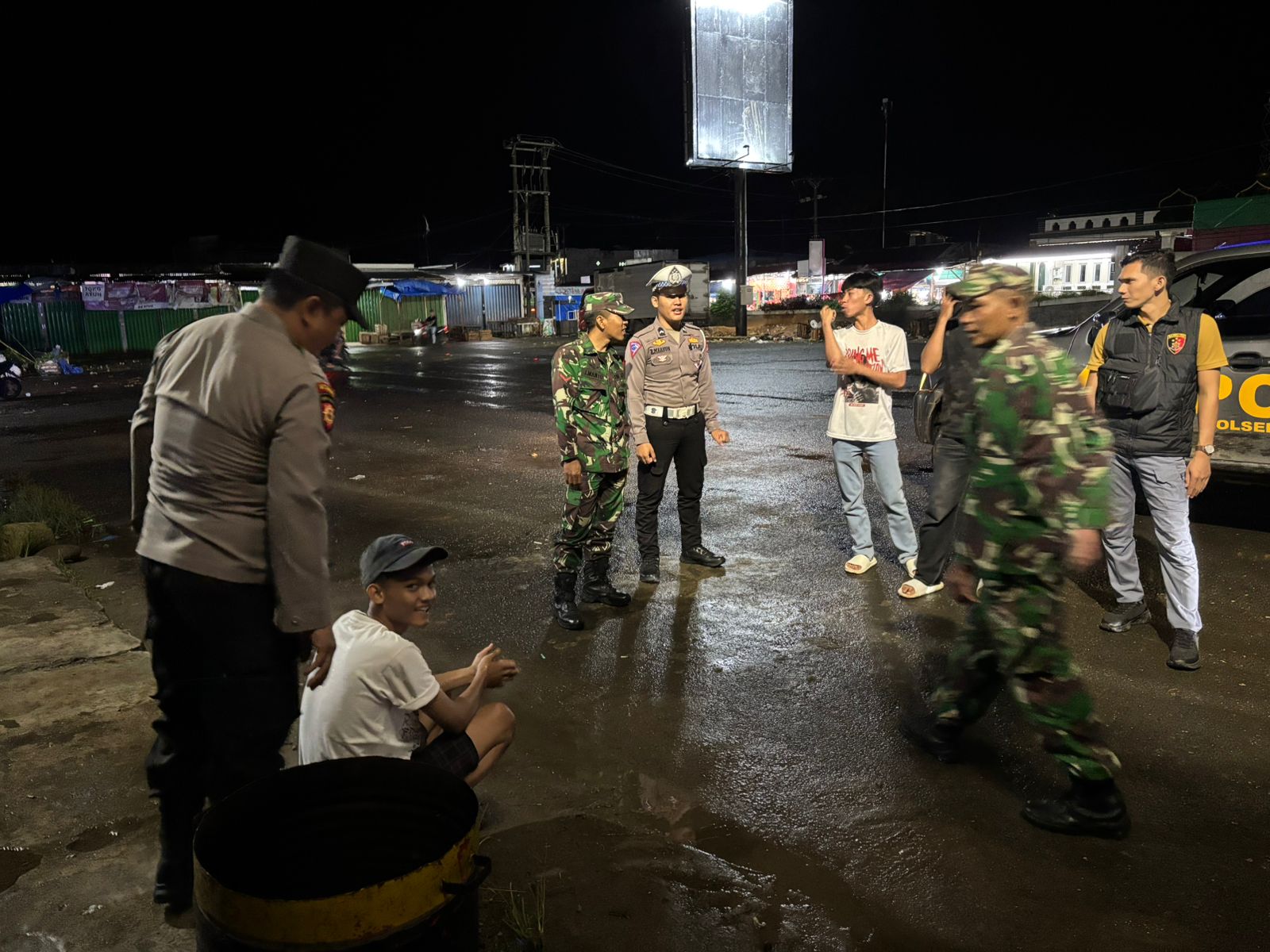 Wilayah Rawan Kriminalitas di Ketahun Jadi Sasaran Patroli Gabungan TNI-Polri