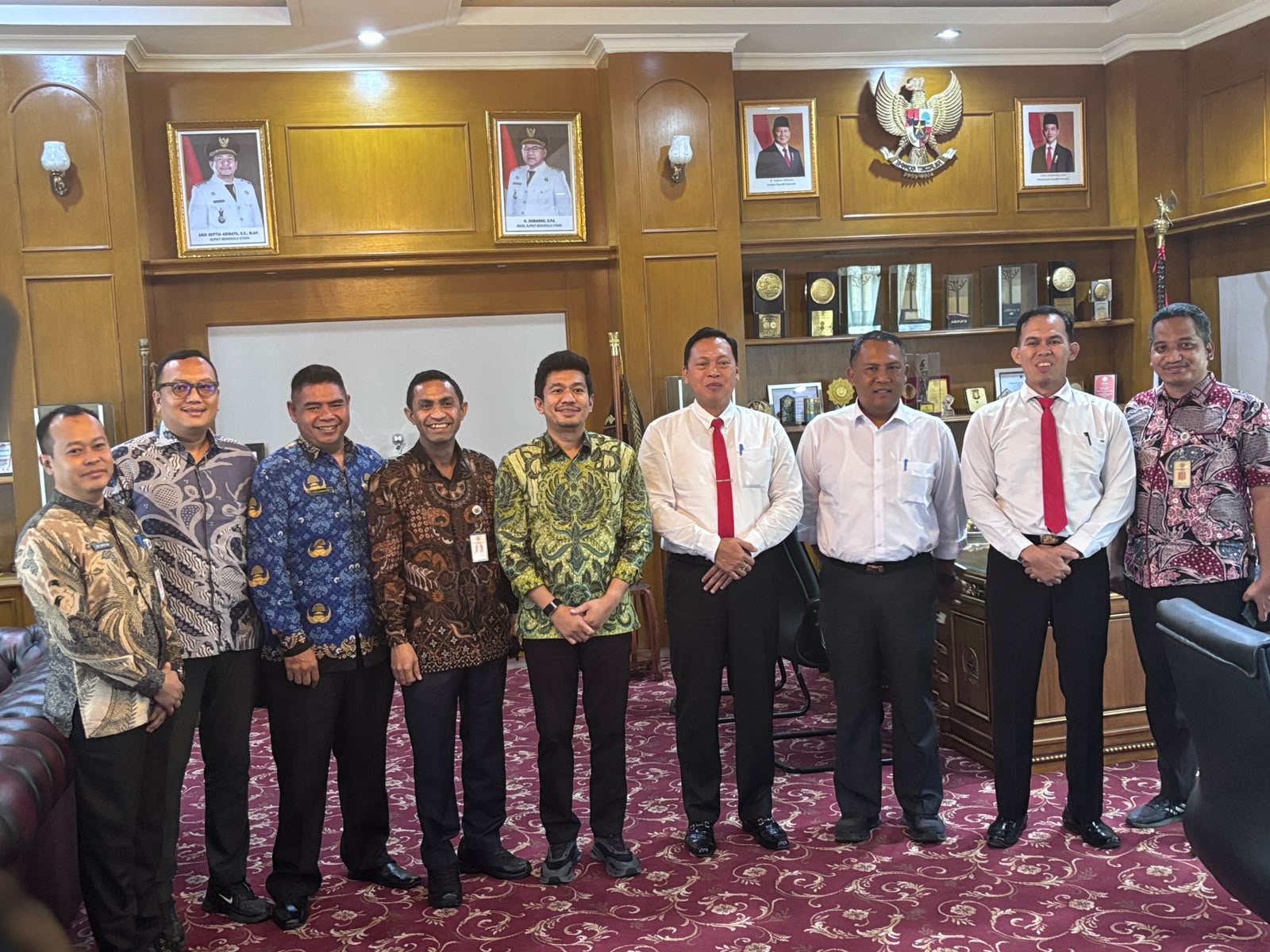 Bupati Terima Kunjungan Jajaran Kemendes, Petakan Aset Desa hingga Program Prioritas Nasional
