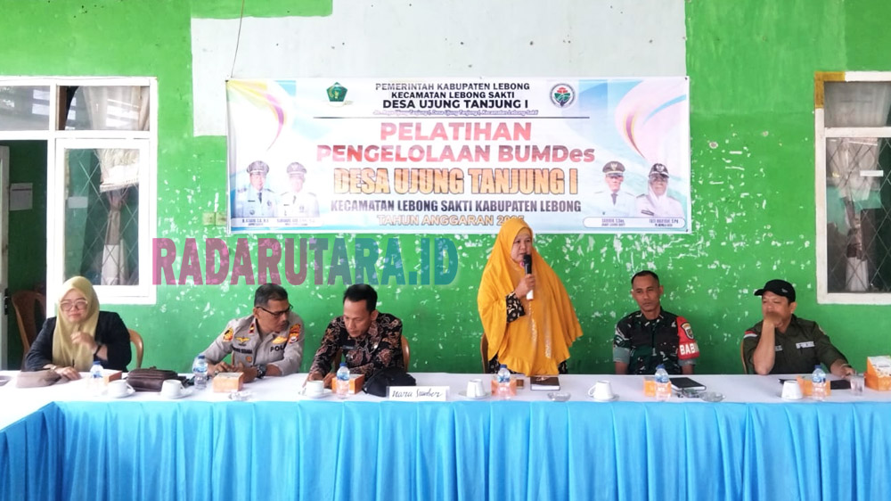 Bangun Kemandirian, Desa Ujung Tanjung 1 Lakukan Pelatihan Pengelolaan BUMDes