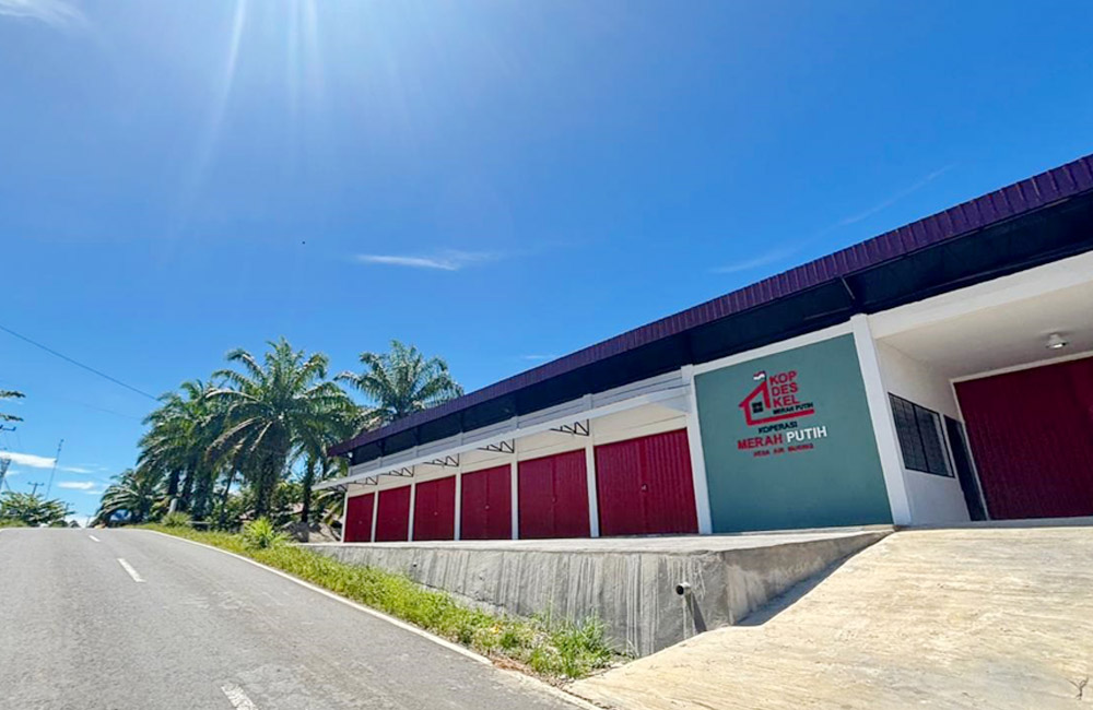 Pembangunan Gedung KDMP Air Muring Tuntas, Operasional Menunggu Aba-aba