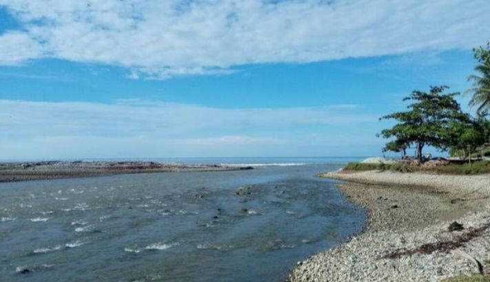 Indahnya Pantai Muara Kedurang, Perpaduan antara Air Asin dan Air Tawar